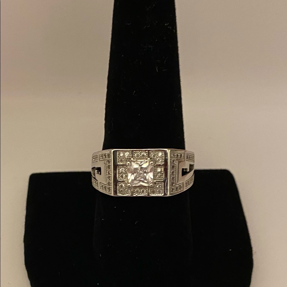 925 Silver Iced Dollar Sign